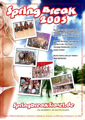 Unser Spring Break Flyer 2005